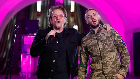 &bdquo;U2&ldquo; koncertas Kyjive