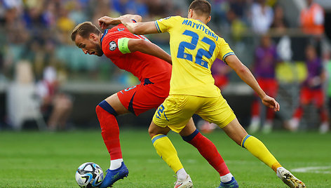 Harry Kane'as ir Mykola Matvijenka