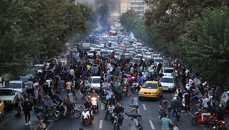 Po Mahsos Amini mirties Iraną drebina kruvini protestai