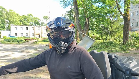 Viesulo nusiaubtas Antanavo dvaro parkas