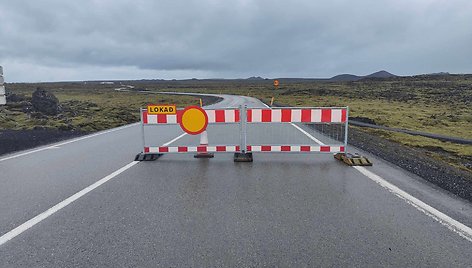 Islandijoje laukiama galingo vulkaninio išsiveržimo