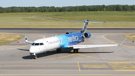 &bdquo;Nordica&ldquo; lėktuvas Vilniuje