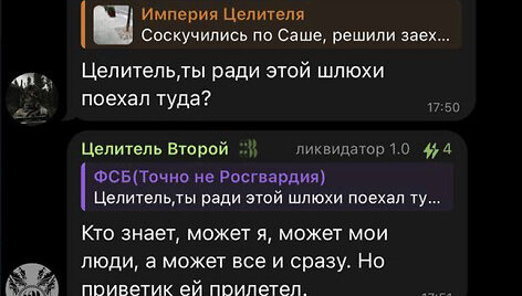 &bdquo;Celitel vtoroi&ldquo; paskyros veikla &bdquo;Telegram&ldquo; tinkle