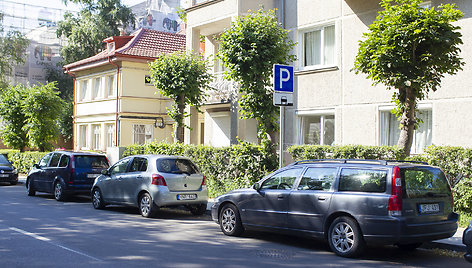 Automobilių stovėjimas Palangoje