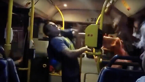 Lenkų ir ukrainiečių mu&scaron;tynės autobuse