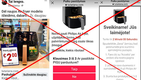 Socialiniuose tinkluose platinama apgaulė 