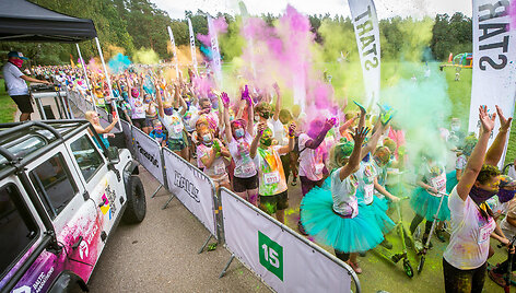  &bdquo;The Color Run&ldquo; bėgimas