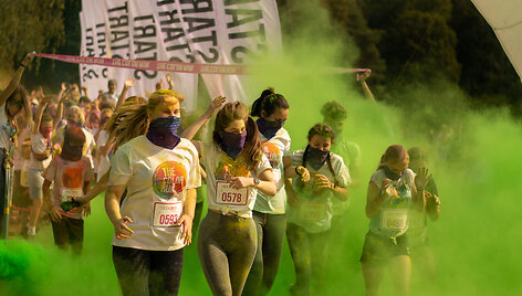  &bdquo;The Color Run&ldquo; bėgimas