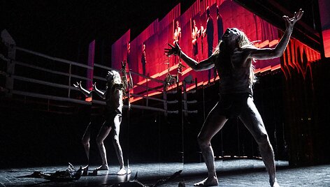 Lietuvos nacionalinio dramos teatro spektaklis &bdquo;Boksas&ldquo;