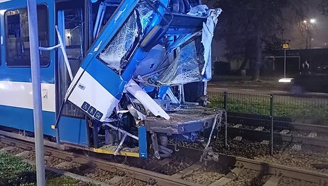 Krokuvoje &ndash; rimta tramvajų avarija