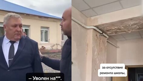 Viačeslavas Fedori&scaron;čevas su keiksmais atleido Kinelio rajono vadovą Jurijų Židkovą (1)