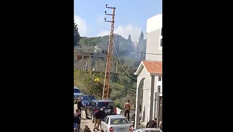 Izraelis smogė Libanui: žuvo &bdquo;Hezbollah&ldquo; dronų vadas