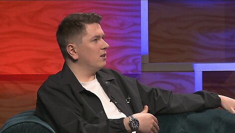 Komikai TV laidoje