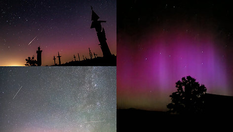 Perseidų meteorų lietus ir pašvaistė