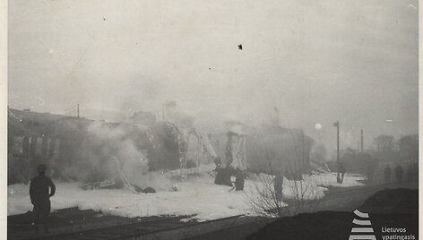 Katastrofa Žaslių geležinkelio stotyje