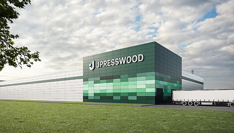 &bdquo;JPresswood&ldquo; gamyklos vizualizacija