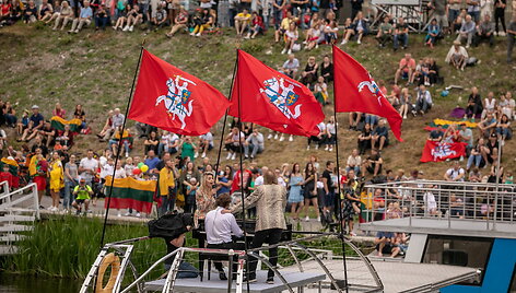 Piknikas prie Neries