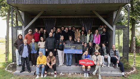 &bdquo;The Atomic Garden&ldquo; organizuota kūrybinė sesija