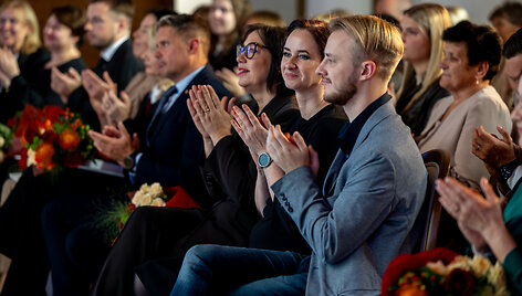 &Scaron;vietimo, mokslo ir sporto ministerijoje įteiktos premijos mokytojams