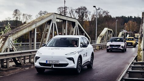 &bdquo;Lietuvos metų automobilis 2026&ldquo; elektromobilių bandymai