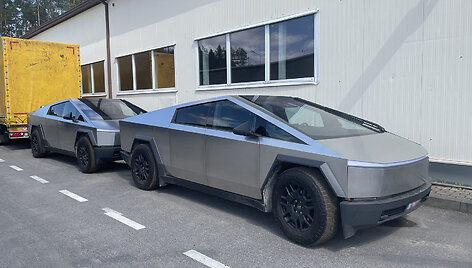 Sulaikyti du &bdquo;Tesla Cybertruck&ldquo; pikapai