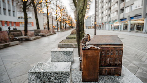 Skulptoriaus Rimanto Okulič-Kazarino sukurti naujieji &bdquo;Kauno akcentai&ldquo;