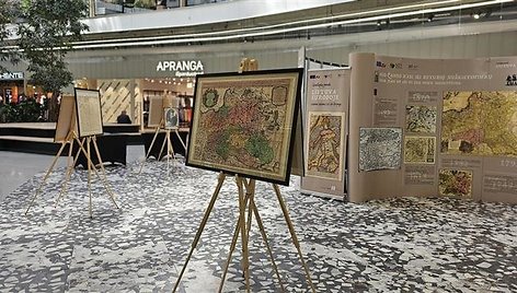 Atidarė unikalią senųjų žemėlapių parodą: interaktyvios patirtys, Lietuvos archyvų lobynas ir kritinio mąstymo pamokos 