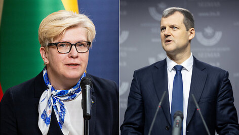 Ingrida Šimonytė, Gintautas Paluckas