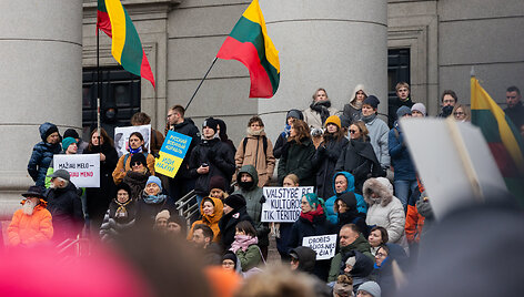 Kultūros bendruomenės finalinis mitingas
