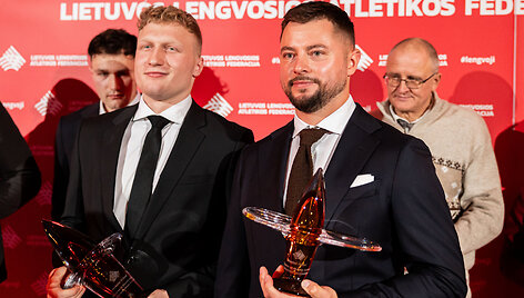 Lietuvos lengvosios atletikos federacijos sezono pabaigos &scaron;vente-apdovanojimai