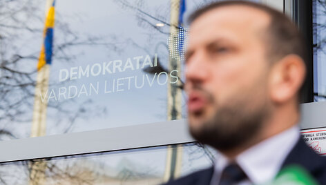 Demokratų sąjungos &bdquo;Vardan Lietuvos&ldquo; valdyba renka laikinąjį vadovą