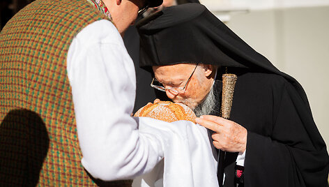 Konstantinopolio Visuotinio Patriarcho Baltramiejus I i&scaron;kilmingos pamaldos