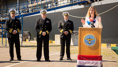 JAV karinio jūrų laivyno vadovavimo laivo USS Mount Whitney (LCC 20) vizitas Klaipėdoje