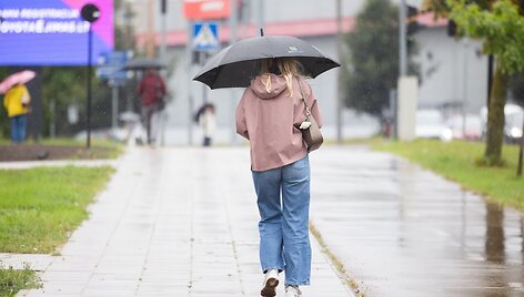 Lietaus kupinas antradienis