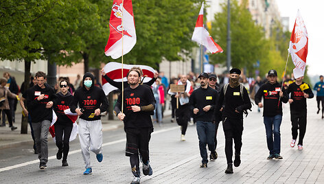 Solidarumo su Baltarusijos politiniais kaliniais dienos proga (&scaron;venčiama gegužės 21 d.) organizuojamas bėgimas ir protestas