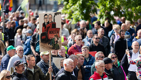 Įspėjamasis ūkininkų protestas