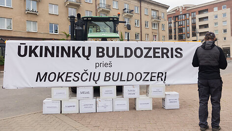 Įspėjamasis ūkininkų protestas