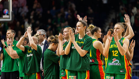 Europos moterų krep&scaron;inio čempionato atrankos rungtynės: Lietuva &ndash; Belgija