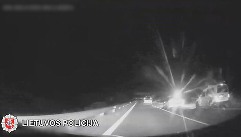 Automobilio gaudymo operacija Alytuje