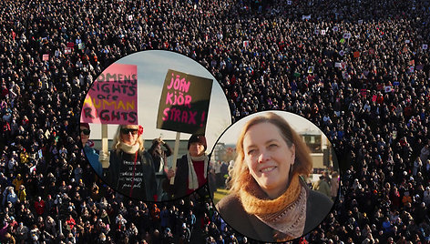 Moterų protestas už lyčių lygybę Islandijoje