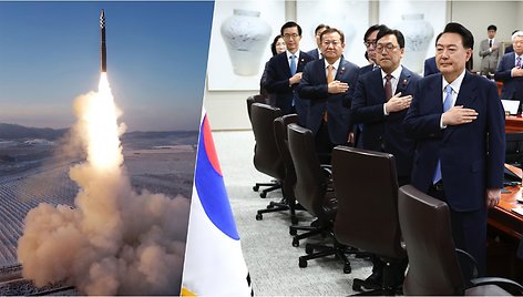 Po Šiaurės Korėjos lyderio pareiškimų, sureagavo Seulas ir sąjungininkės
