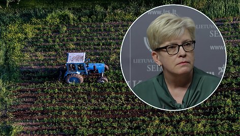 Ingrida Šimonytė pasisakė apie būsimus ūkininkų protestus