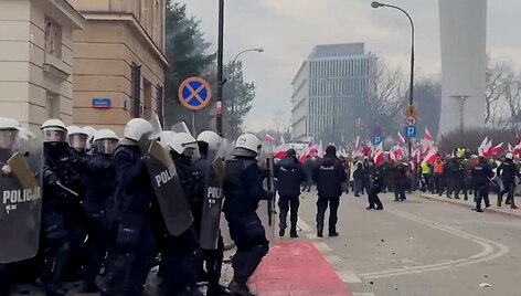 Protestai Lenkijoje