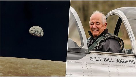 Žuvo amerikiečių astronautas William Anders