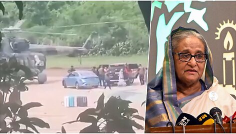 Bangladešo ministrė pirmininkė Sheikh Hasina