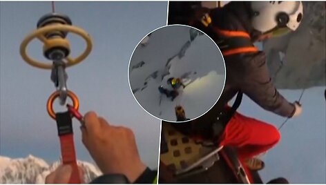 Italijos alpėse &ndash; kvapą gniaužianti lenkų alpinistų gelbėjimo operacija