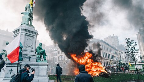 Protestas Briuselyje