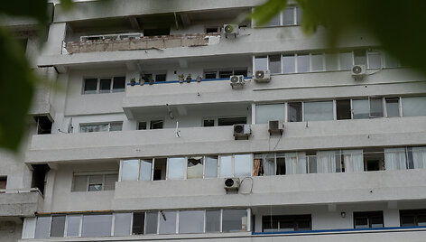 Rusija ap&scaron;audė daugiabutį Rumunijoje