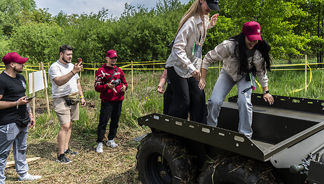 Dronų lenktynės Ukrainoje