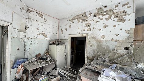 Rusija smogė vaikų ligoninei Chersone